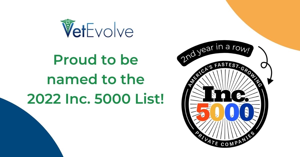 VetEvolve Named to Inc. 5000 list